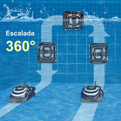 Limpiafondos Eléctrico Blue Whale XT0010 (BLWL XT0010) - Robot Aspirador de Piscina Automático y Eficiente